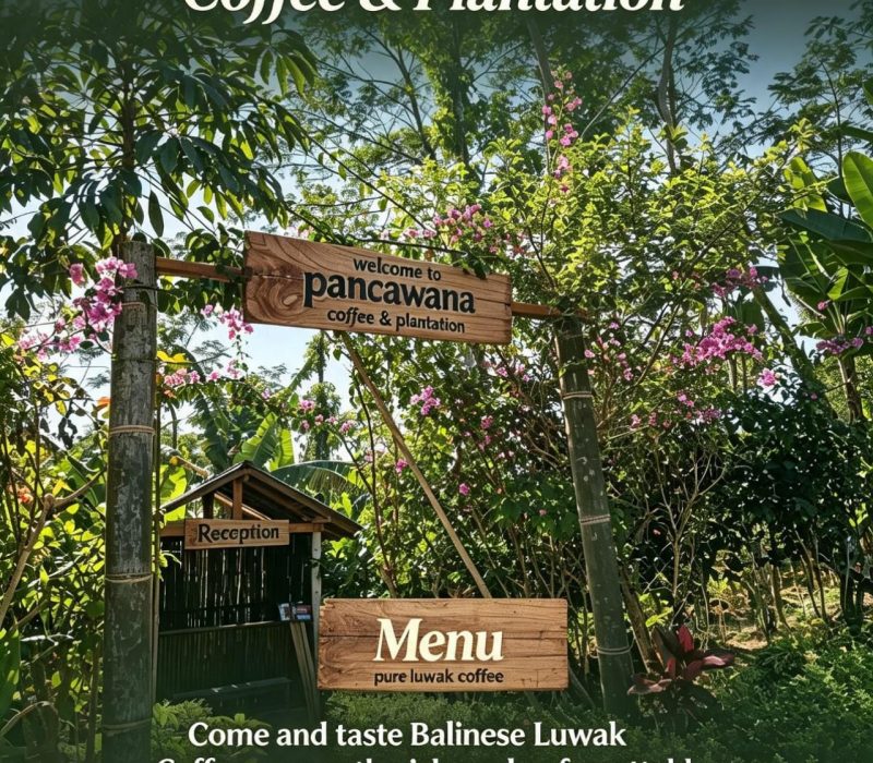 entrance pancawana coffee
